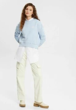 ESPRIT Mit-Logo - Sweater - Pastel Blue -Esprit 00018c1f43074a6dbf85e9623fc2c294