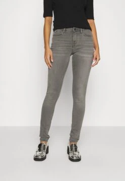 Edc By Esprit Low Rise Skinny - Jeans Skinny Fit - Grey Med Wash
