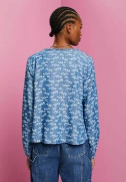 Edc By Esprit Blouse - Blue Medium Washed New -Esprit 048619ba9b034e8780abfca9e367de37