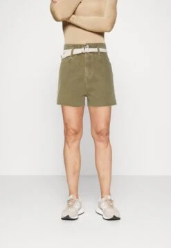 Edc By Esprit Jeansshort - Khaki Green