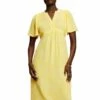 ESPRIT Jurk - Light Yellow
