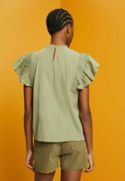 Edc By Esprit Blouse - Light Khaki -Esprit 073024a4effe4517b496ae133f7c326d
