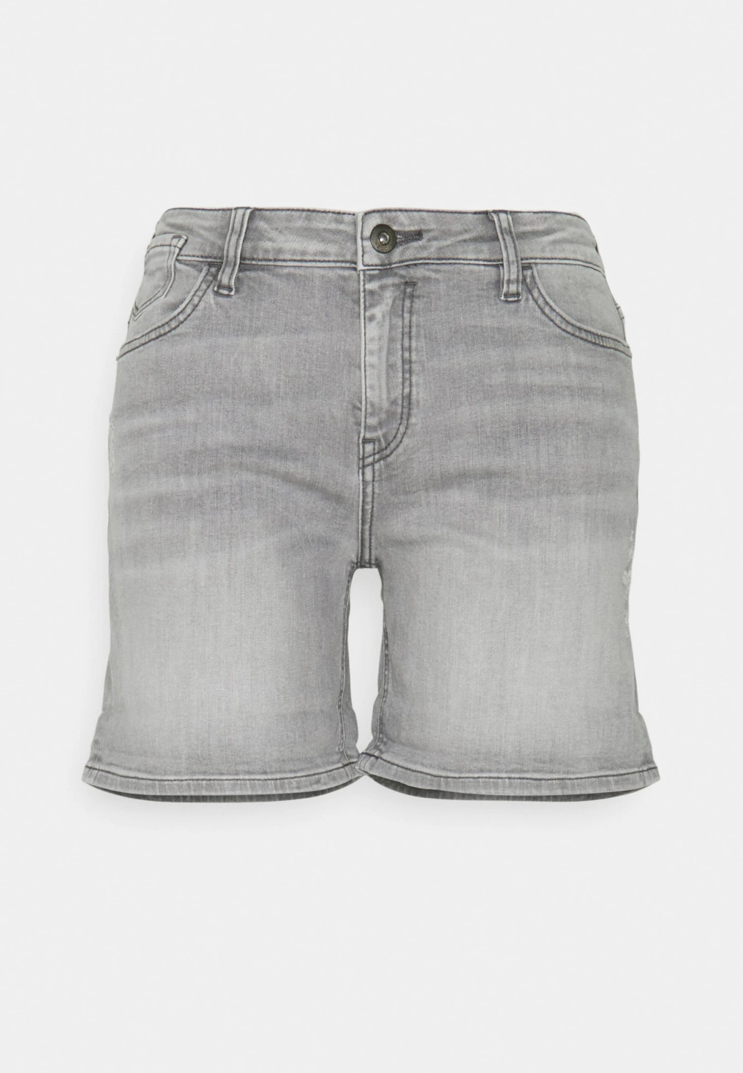 Edc By Esprit Jeansshort - Grey Medium Wash 1 Edc By Esprit Jeansshort - Grey Medium Wash