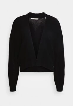 Edc By Esprit Crop Soft Short Open- Vest - Black -Esprit 08f543132a6246a7aa566b0ba7b6ad39