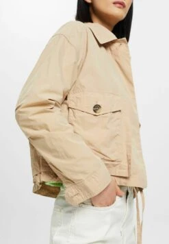 ESPRIT Lichte Jas - Sand -Esprit 090d465aae264a3a98c6ac724fba61c2