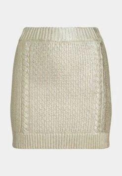 ESPRIT Mit Zopfmuster Im Metallic-Look - A-Lijn Rok - Gold 11 ESPRIT Mit Zopfmuster Im Metallic-Look - A-Lijn Rok - Gold -Esprit 0c01600e83eb4c23a99d2219d8f6fb7e