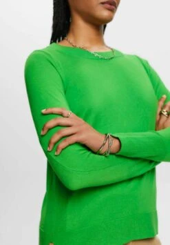 ESPRIT High-Low-Saum - Trui - Green -Esprit 0e5c940eb38a4828af27d32c1294203f