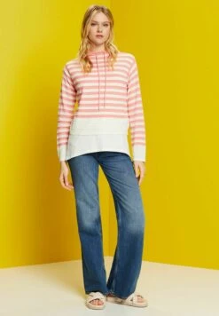 ESPRIT Gestreifter - Trui - Pink -Esprit 0f6c25142eeb4dfdbb9b35e21177e0e2