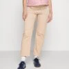 Pants Denim Over The Belly Straight 7/8 - Straight Leg Jeans - Blush