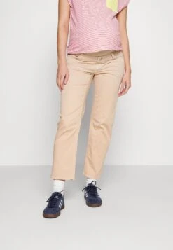 Pants Denim Over The Belly Straight 7/8 - Straight Leg Jeans - Blush