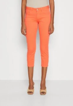 ESPRIT Capri - Jeansshort - Coral Orange