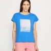 ESPRIT Core Tee - T-Shirt Print - Bright Blue