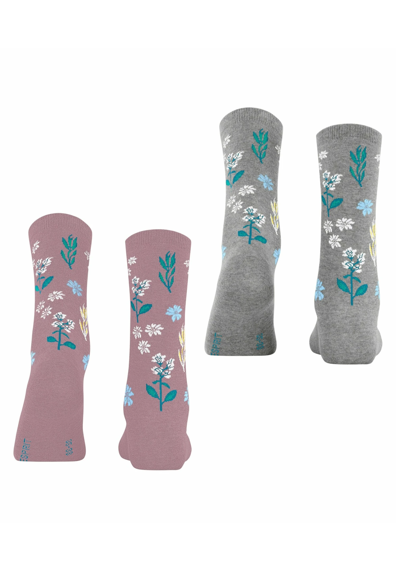 ESPRIT Winter Flower 2-Pack - Sokken - Sortiment 2 ESPRIT Winter Flower 2-Pack - Sokken - Sortiment - Afbeelding 2