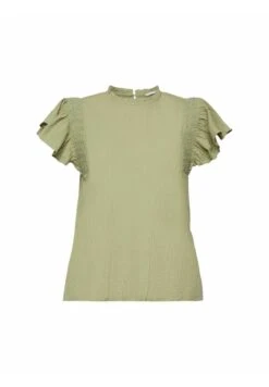 Edc By Esprit Blouse - Light Khaki -Esprit 1806e4b35f1f45d8b72622e792954993