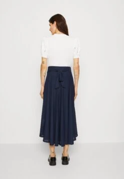 ESPRIT Long Skirt- Plooirok - Navy -Esprit 18a595a208d34903bddd3290bbed531c