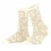 ESPRIT Homey Flowers - Sokken - Pearl