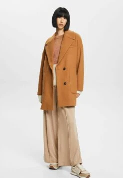 ESPRIT Halflange Jas - Caramel -Esprit 19c96e78ef6d467f9752e0163ab4bf9d
