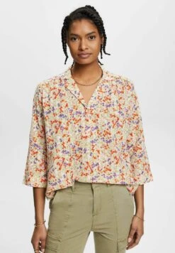 ESPRIT Mit Blumen-Print - Blouse - Off White