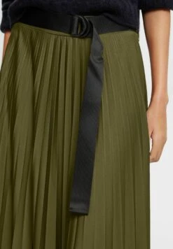 ESPRIT Mit Gürtel - A-Lijn Rok - Dark Khaki -Esprit 1b34c29facbd46f6b86cf341fde470ed