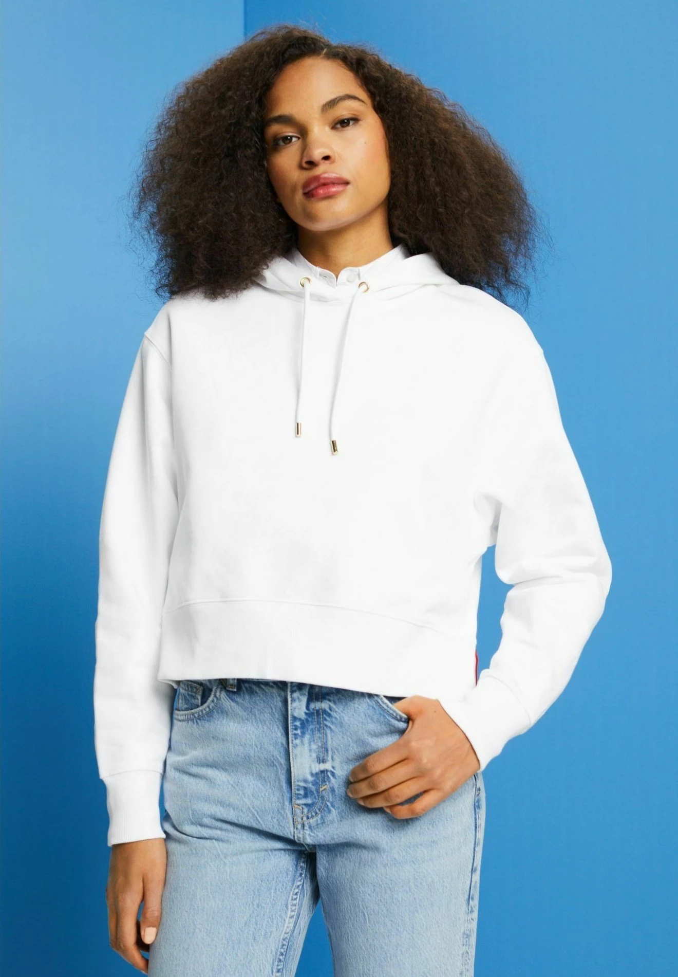 ESPRIT Hoodie - White 4 ESPRIT Hoodie - White - Afbeelding 4