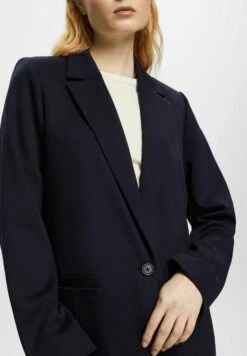 Edc By Esprit Halflange Jas - Dark Blue -Esprit 1da8123424204faebcccbfe369a200d4