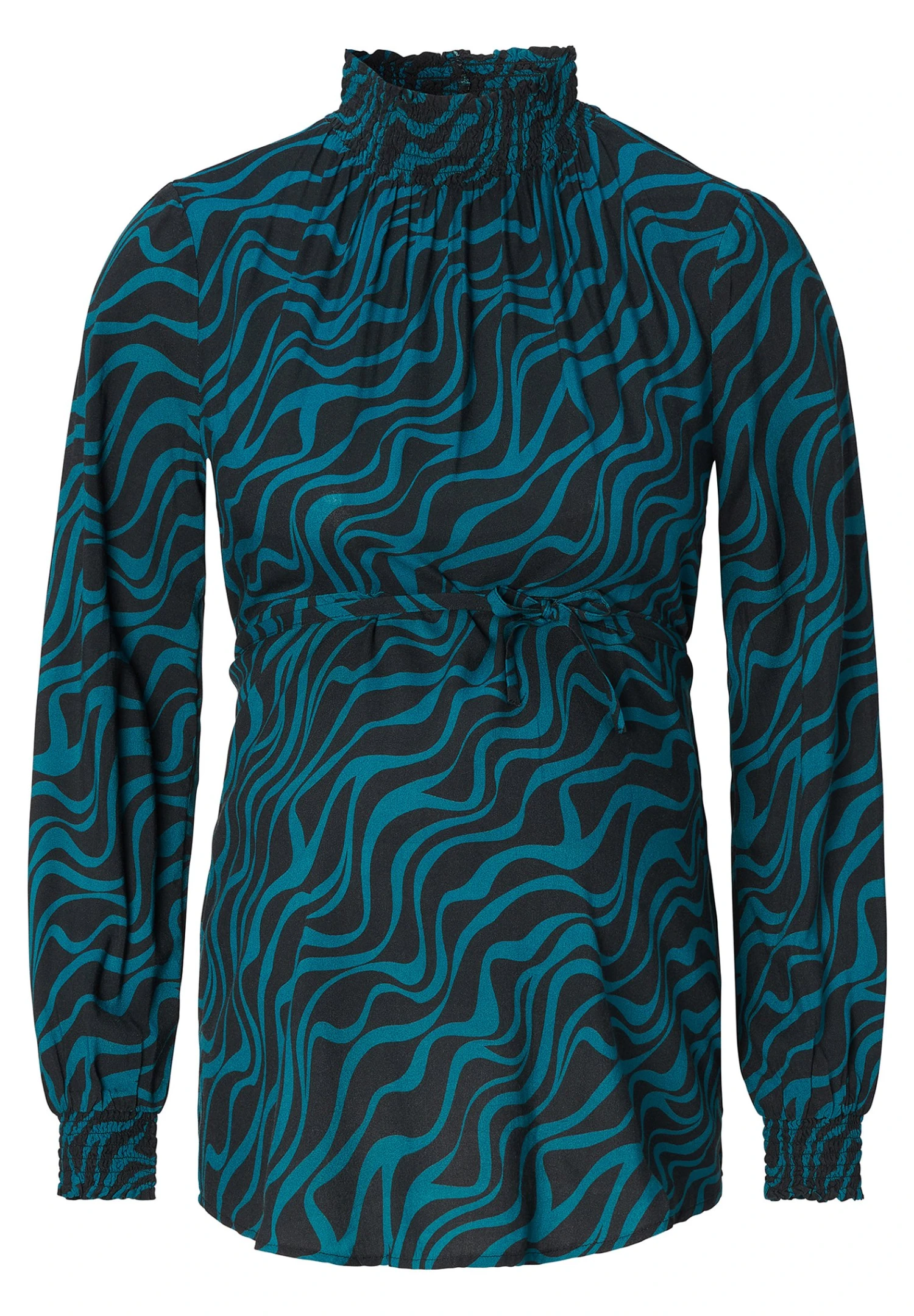 Blouse - Blue Coral 4 Blouse - Blue Coral - Afbeelding 4