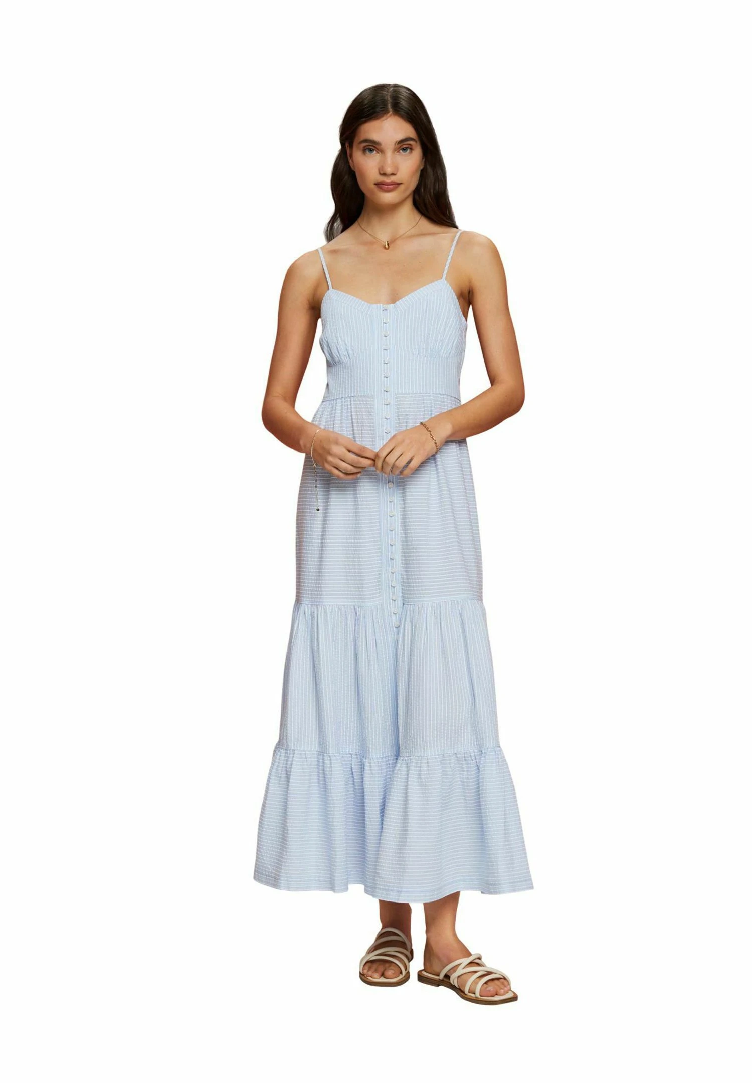 ESPRIT Träger - Maxi-Jurk - Light Blue 1 ESPRIT Träger - Maxi-Jurk - Light Blue