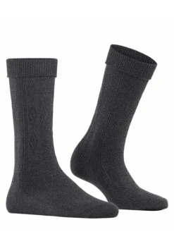 ESPRIT Cable Stich Boot - Sokken - Anthra Mel -Esprit 211b8c04ce0046f9885abac1d4e8f329