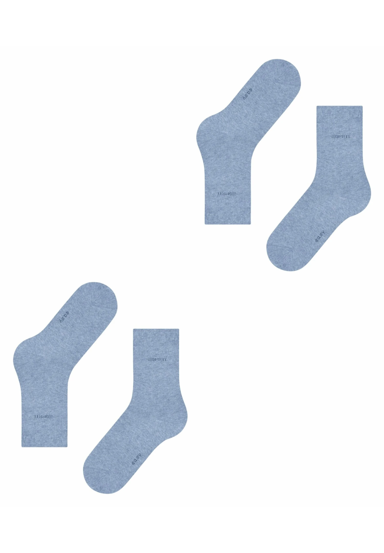ESPRIT Basic Easy 2-Pack Uni - Sokken - Jeans 5 ESPRIT Basic Easy 2-Pack Uni - Sokken - Jeans - Afbeelding 5
