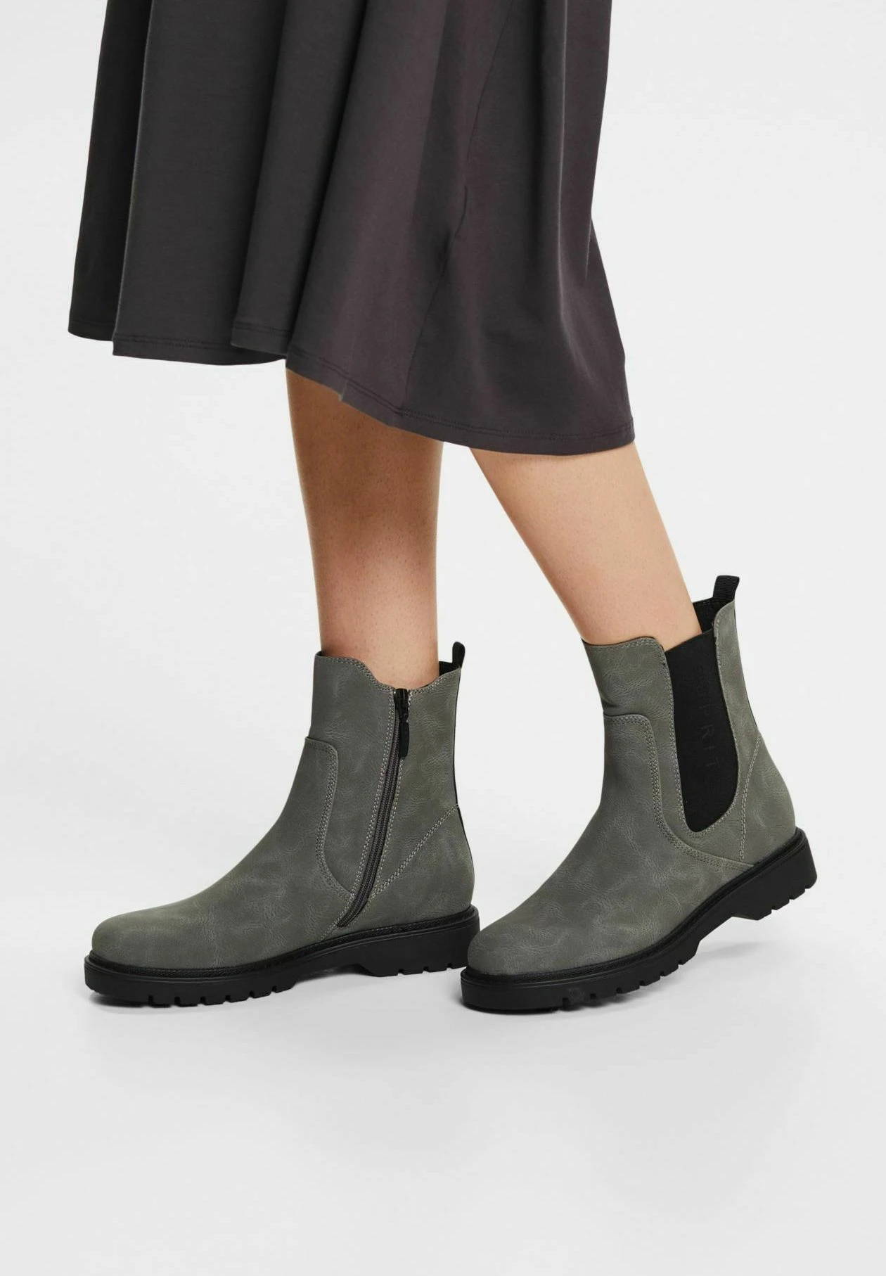 ESPRIT Korte Laarzen - Grey 1 ESPRIT Korte Laarzen - Grey