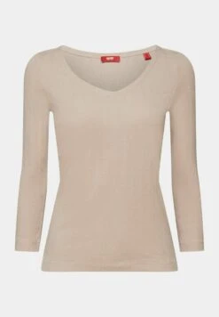 ESPRIT Im Pointelle Design - Longsleeve - Light Taupe -Esprit 22d822b4a54b4a64bd8b90c09c9be9b5