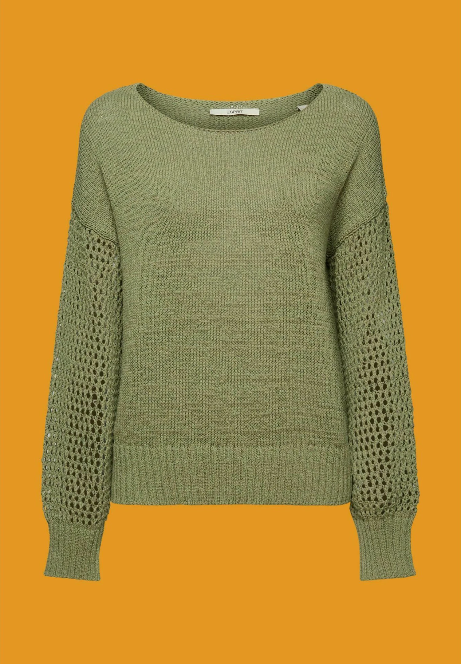 ESPRIT Lockerer- Trui - Light Khaki 10 ESPRIT Lockerer- Trui - Light Khaki - Afbeelding 10