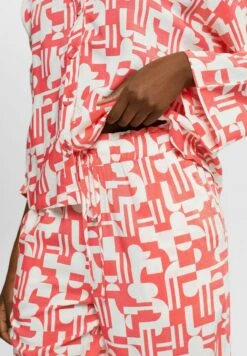 ESPRIT Mit Print - Pyjama - Coral -Esprit 282c9e81eef74e3aa59604299bf31355