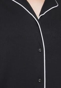 ESPRIT Nightshirt Long Sleeve - Nachtjapon - Black -Esprit 2a562eb76ffa47f9a488797e0e3fb834