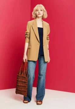 ESPRIT Cami Mit Ausschnitt - Top - Navy -Esprit 2d38102a79e440f9a8df7fdb29e75a42