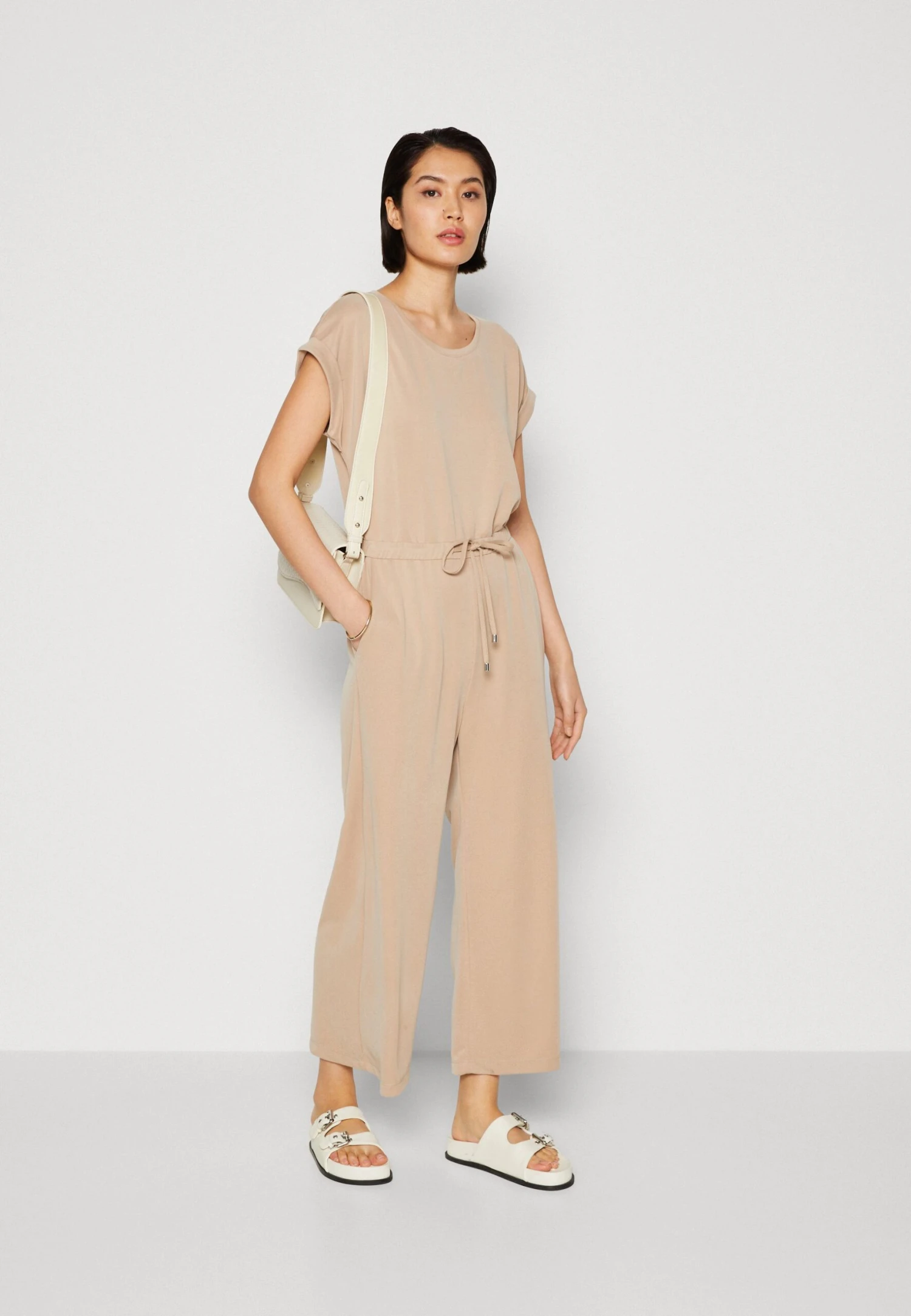 ESPRIT Overall - Jumpsuit - Taupe 2 ESPRIT Overall - Jumpsuit - Taupe - Afbeelding 2