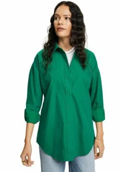 ESPRIT Overhemdblouse - Dark Green -Esprit 3019a5d6e6714b1f8e50c2fe3ebf7716