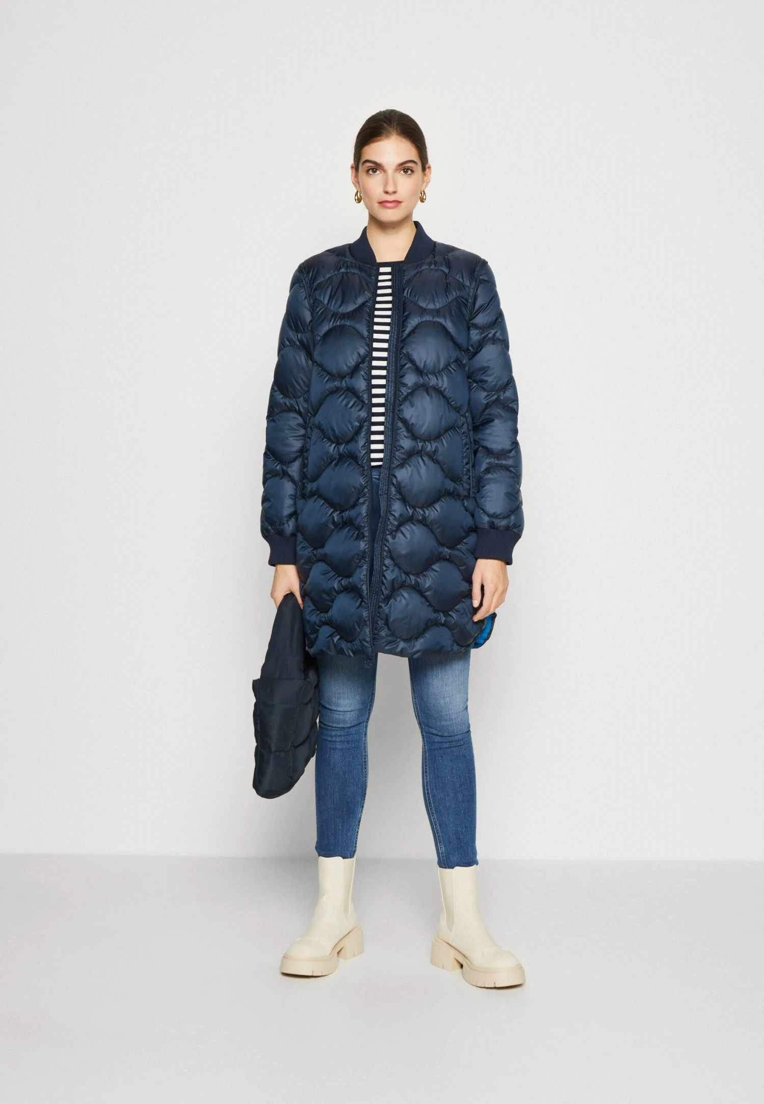 ESPRIT Rcs Modulr Bmbr - Winterjas - Navy 2 ESPRIT Rcs Modulr Bmbr - Winterjas - Navy - Afbeelding 2