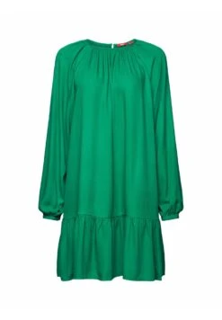 Edc By Esprit Cve_Raglan - Jurk - Dark Green -Esprit 326c3dfa58e7403abbba8673b00666fb