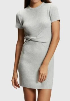 ESPRIT Mit Twist Effekt - Etui-Jurk - Silver