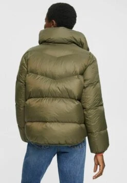 ESPRIT Rcs Ll Pff - Gewatteerde Jas - Dark Khaki -Esprit 34907ce7bb724c27a881ea2157434aa4