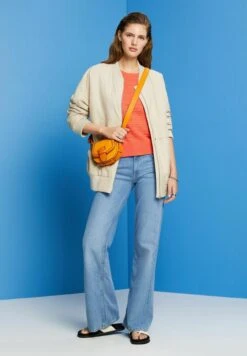 Edc By Esprit T-Shirt Print - Coral Orange -Esprit 35091afb4e4541c3ad09fc067bcfb401