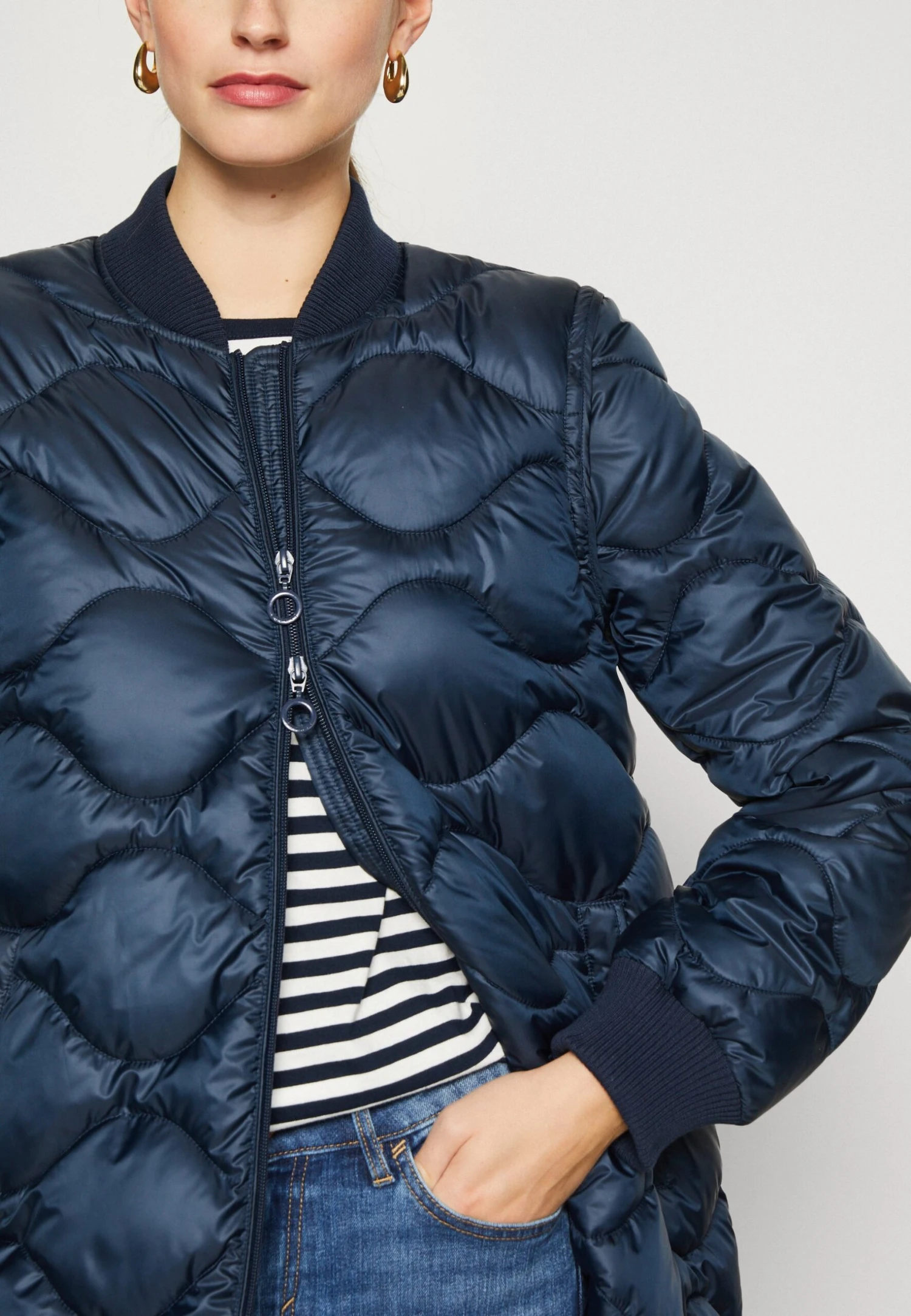 ESPRIT Rcs Modulr Bmbr - Winterjas - Navy 6 ESPRIT Rcs Modulr Bmbr - Winterjas - Navy - Afbeelding 6