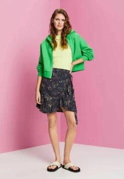 Edc By Esprit Light- A-Lijn Rok - Dark Blue -Esprit 385af38caf2d470c811ce84e46b1cbdc