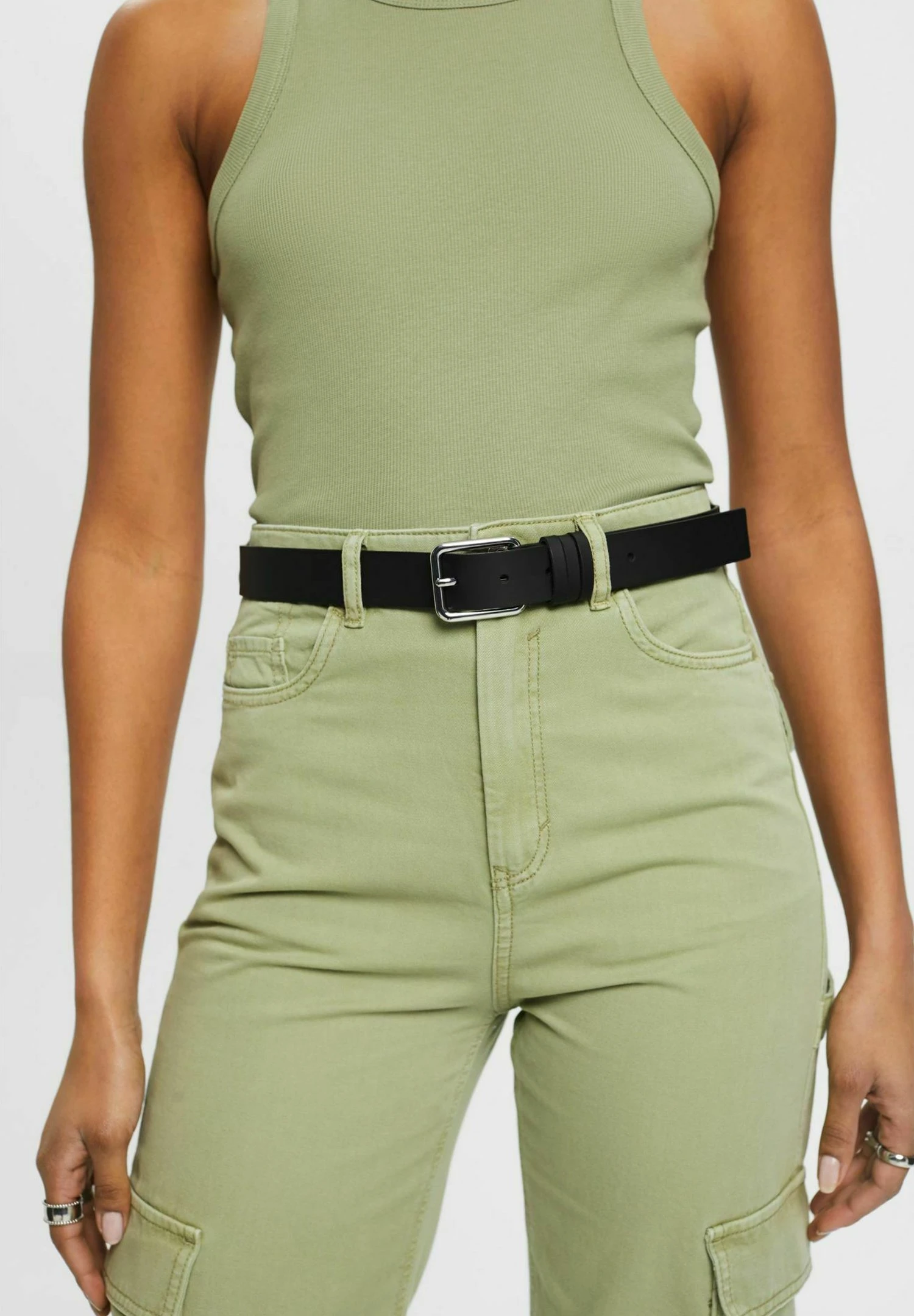 ESPRIT Mit Metallschnalle - Riem - Black 1 ESPRIT Mit Metallschnalle - Riem - Black