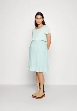 Dress Mix Nursing Short Sleeve - Jurk - Pale Mint