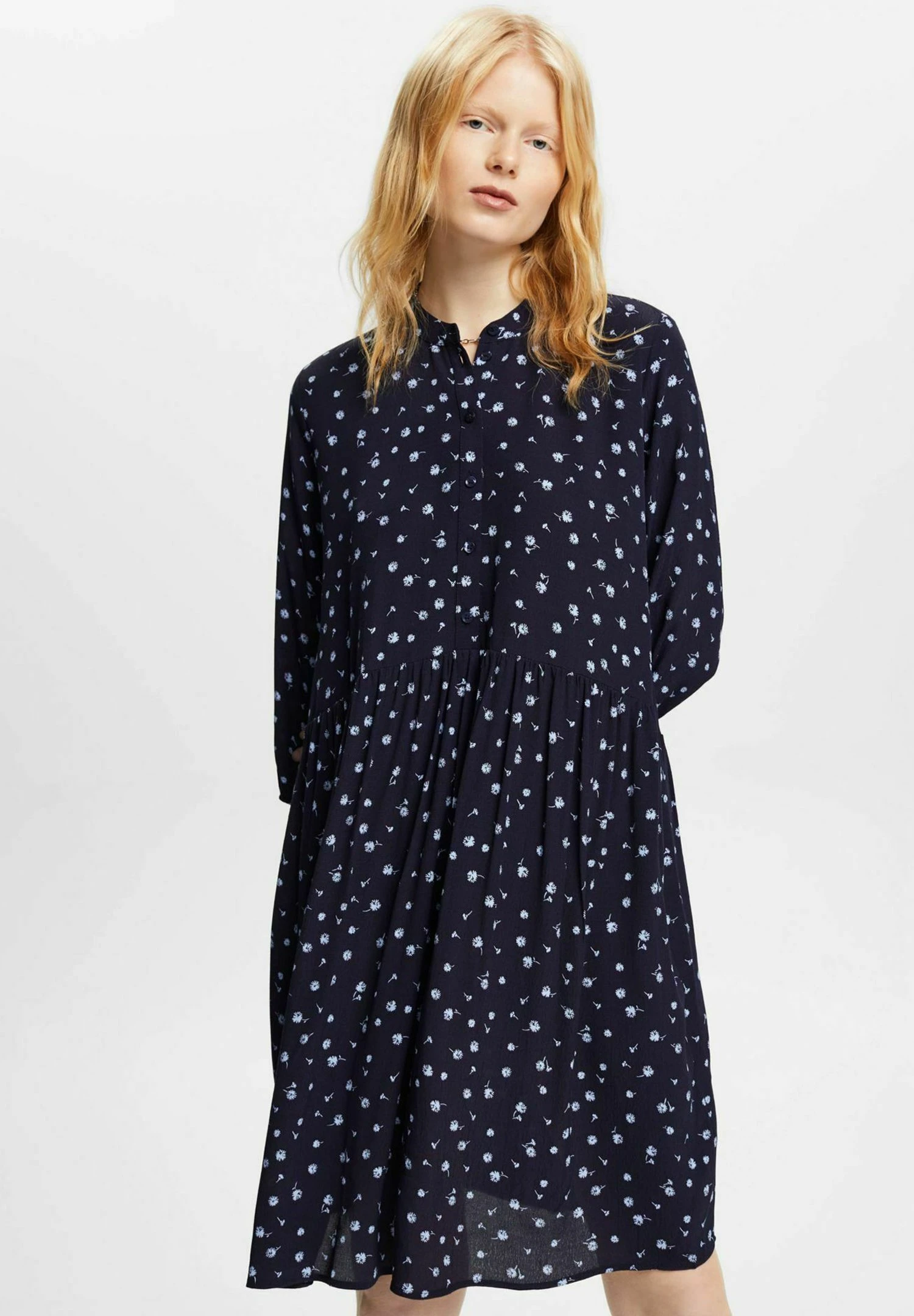 ESPRIT Moroccain - Jurk - Navy 1 ESPRIT Moroccain - Jurk - Navy