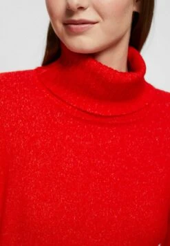 ESPRIT Rollkragen In Mouliné - Trui - Red -Esprit 41bec86cfc04440380225e78fe512ca3