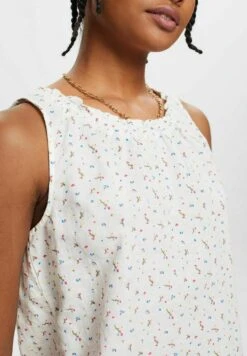 Edc By Esprit Mit Floralem Print - Blouse - Off White -Esprit 42d7246f83a047259ad71b5607720c62