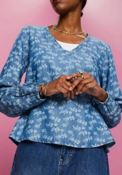 Edc By Esprit Blouse - Blue Medium Washed New -Esprit 44a2d6e129174a4eb34b85c3e20b3a45